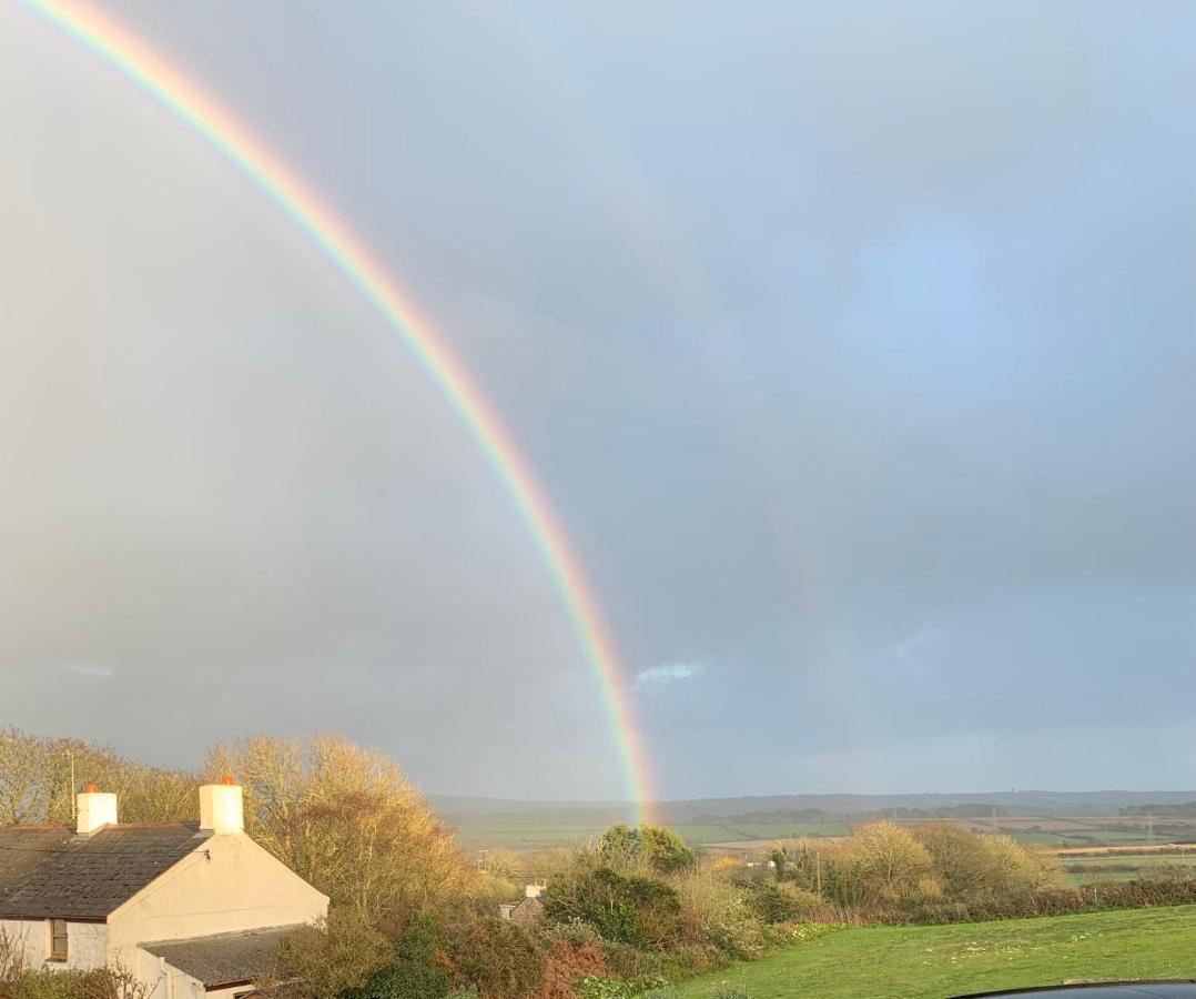 Penzance, Private Annexe With Beautiful Views. Lägenhet Ludgvan Exteriör bild